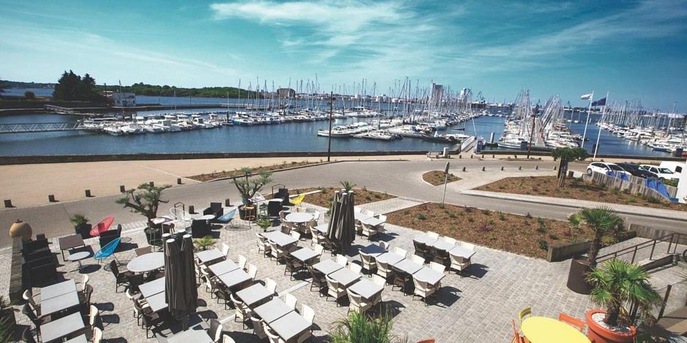 Le Kenav - Studio A 300 M Du Port Locmiquelic Exterior photo